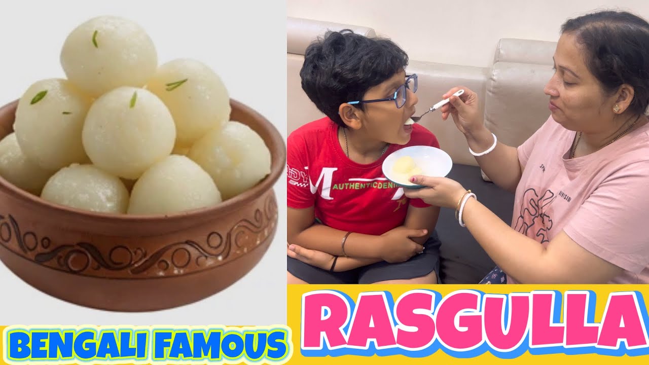Bahat Din Say AYOUSH Ko Khana Tha Rasgulla, Aaj O din Agaya . Khake Bola Or laou Or laou .