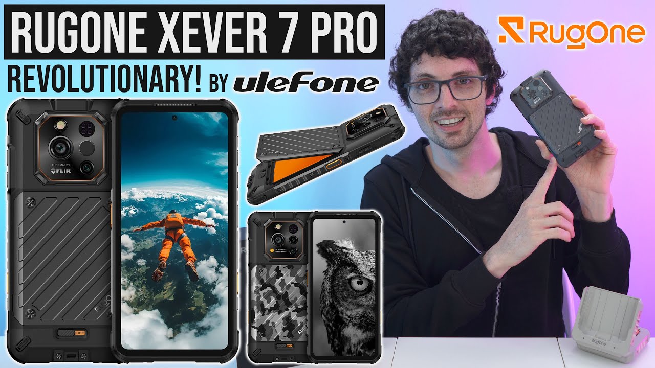 Wait What? Hot-Swappable Battery, 120Hz AMOLED & Thermal Camera? - RugOne Xever 7 Pro Review & Test