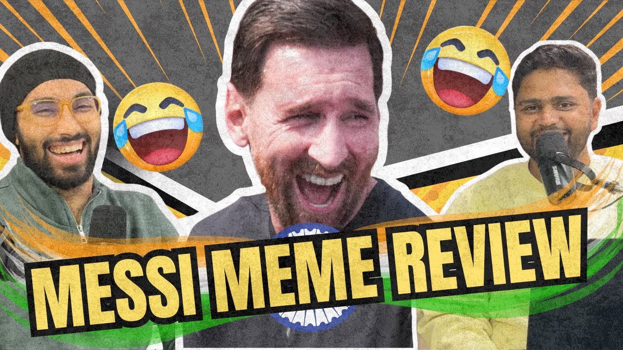 MESSI INDIA TOUR MEME REVIEW | MESSI In India