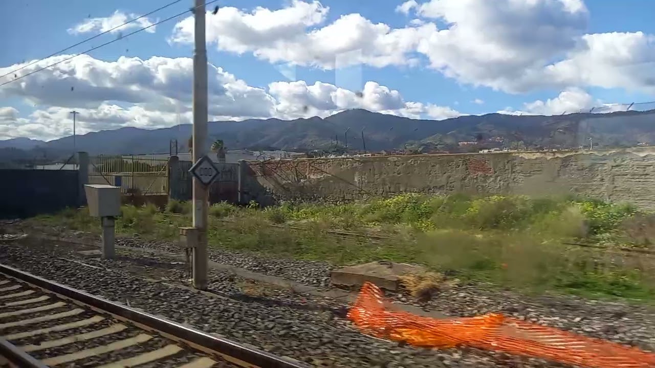Viaggio in treno da Messina Centrale a Messina Tremestieri