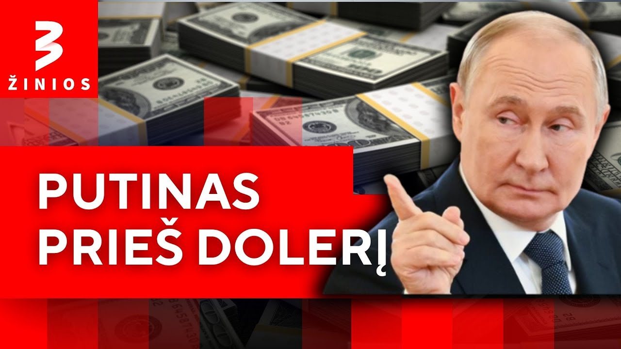 Putinas Kazanėje su Kinija ir Indija kurs nepriklausomą mokėjimo sistemą be JAV dolerio