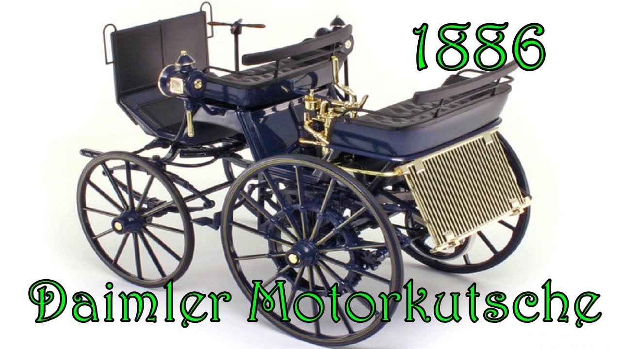 Daimler Motor Car 1886 | История компании Mercedes | Модельный ряд Mercedes | Автомобили Mercedes