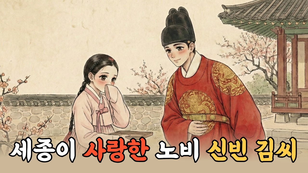 왜 세종대왕은 노비였던 그녀를 평생 사랑했을까?ㅣ노비에서 정1품 빈이 된 신빈 김씨ㅣ조선판 신데렐라 스토리