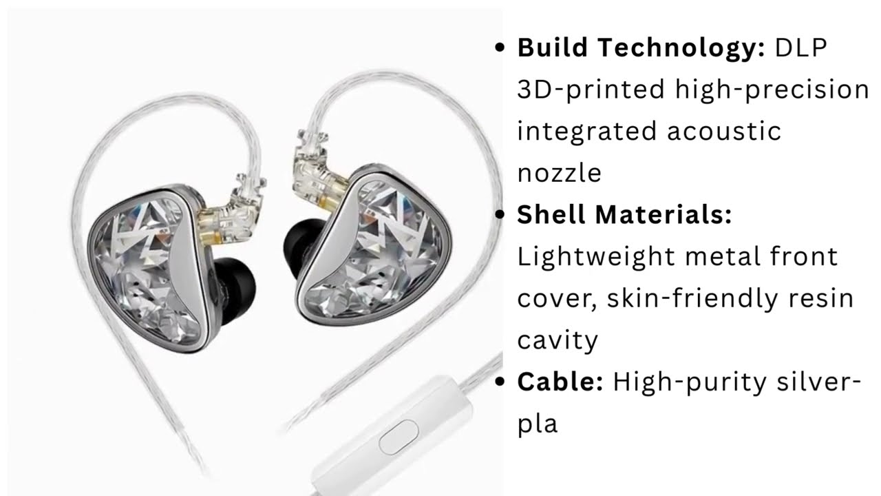 KZ AS 24 Wired Earphone with 24 Drivers #wiredearphones