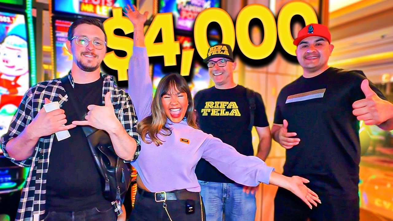Apostamos $4,000 en Límite alto y nos CAYÓ un JACKPOT!