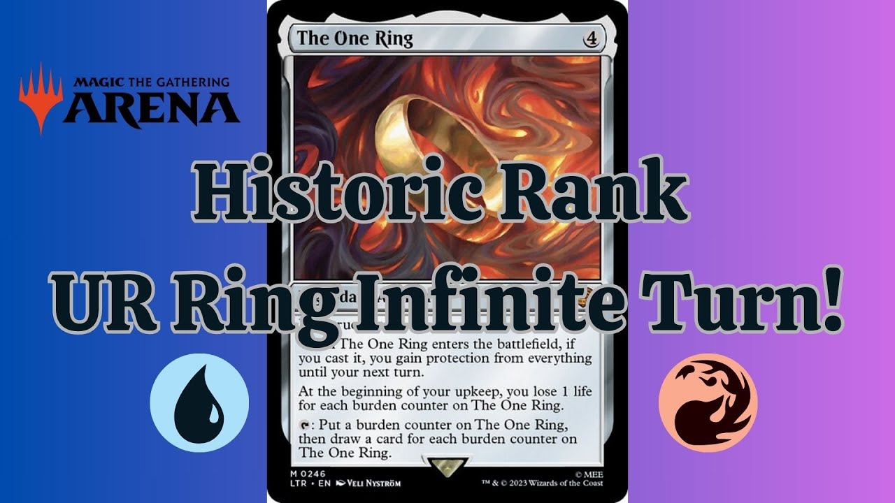 MTG Arena | UR Ring Infinite Turn! | Historic Rank