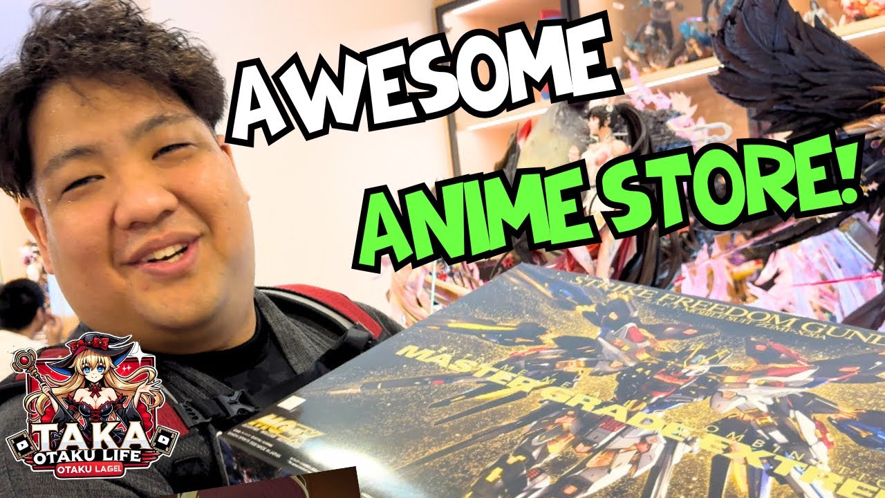 Exploring an Anime Paradise in Malaysia! Rare Figures, Gunpla, and Trading Cards Galore!