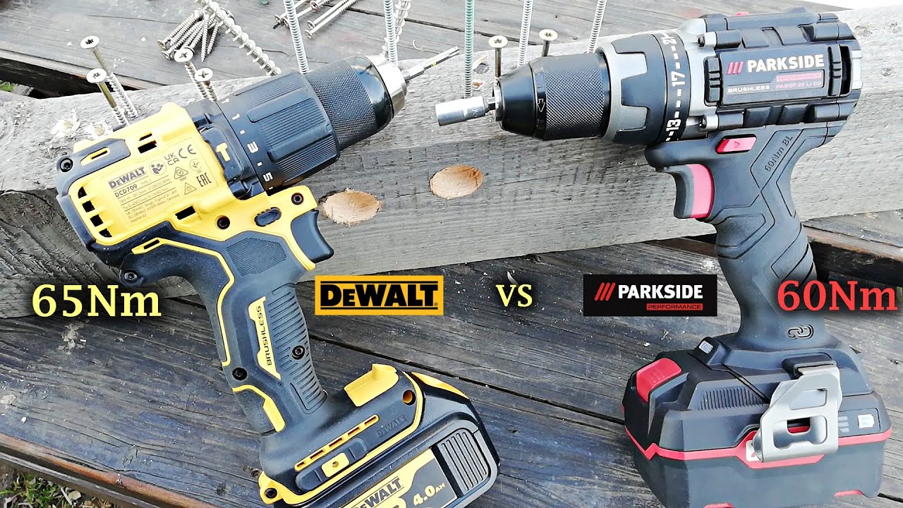 PARKSIDE PABSP 20 Li C3 vs DEWALT DCD709N 18V, do domu, ogrodu, warsztatu