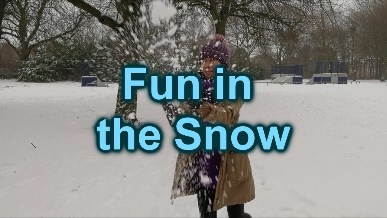 Fun in the Snow : Nelia and David's Channel