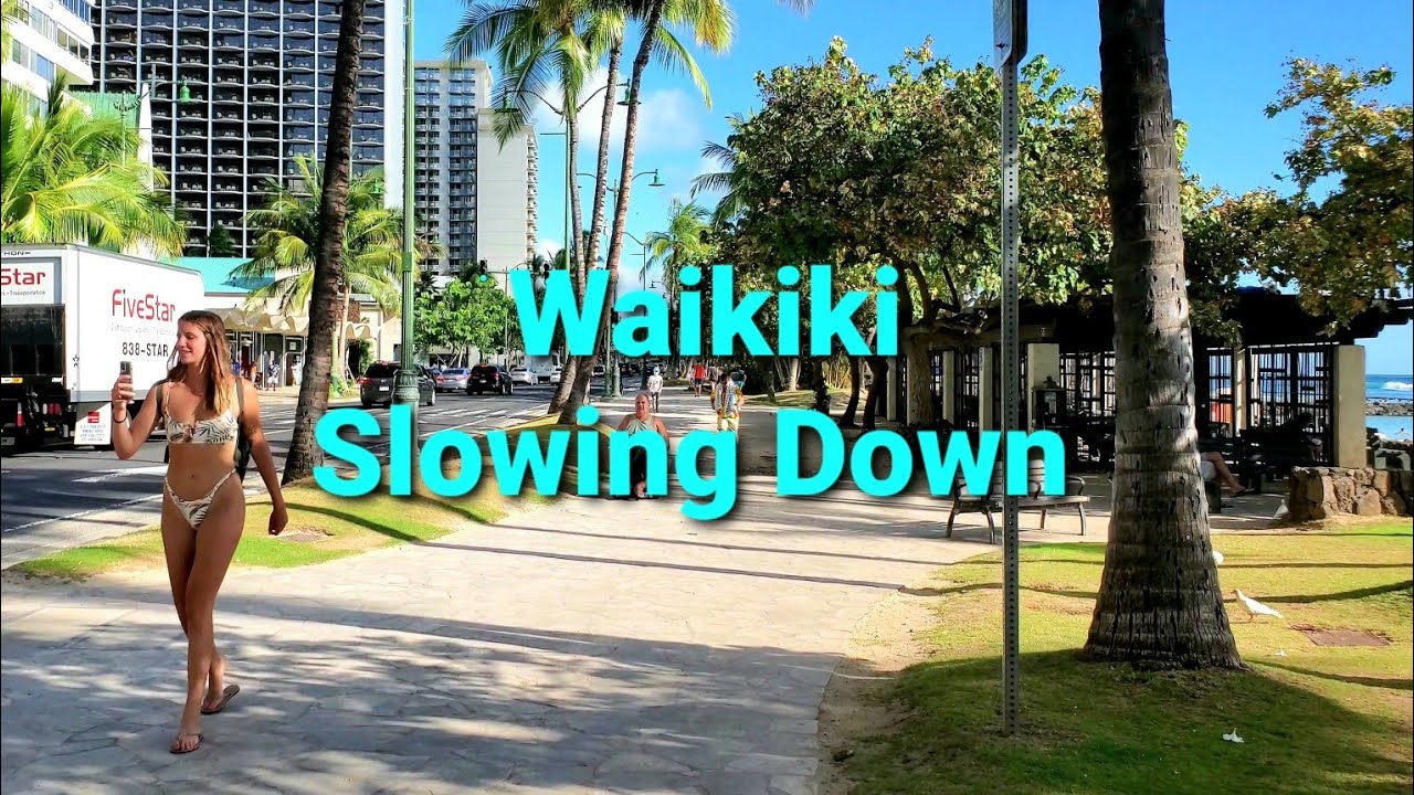 Waikiki After The Governor Asked Tourists to NOT Come | Lewers St to Kalakaua Ave |  Hawaii Walking