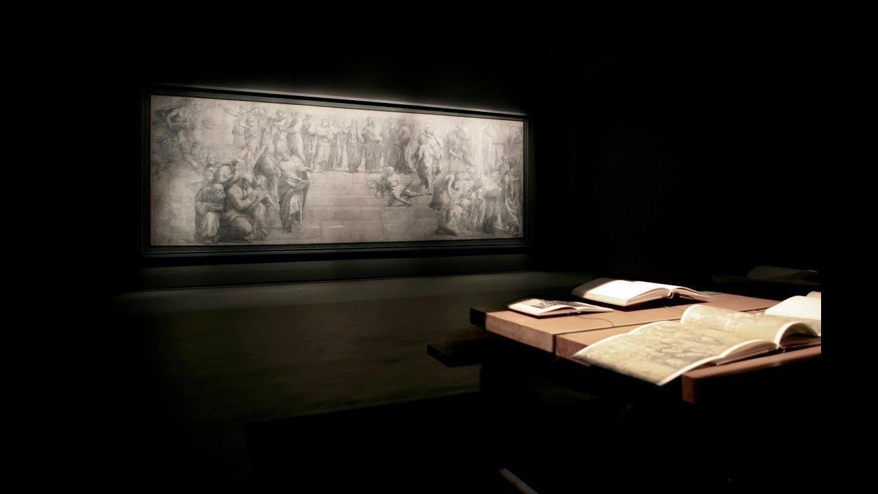sala del cartone di raffaello