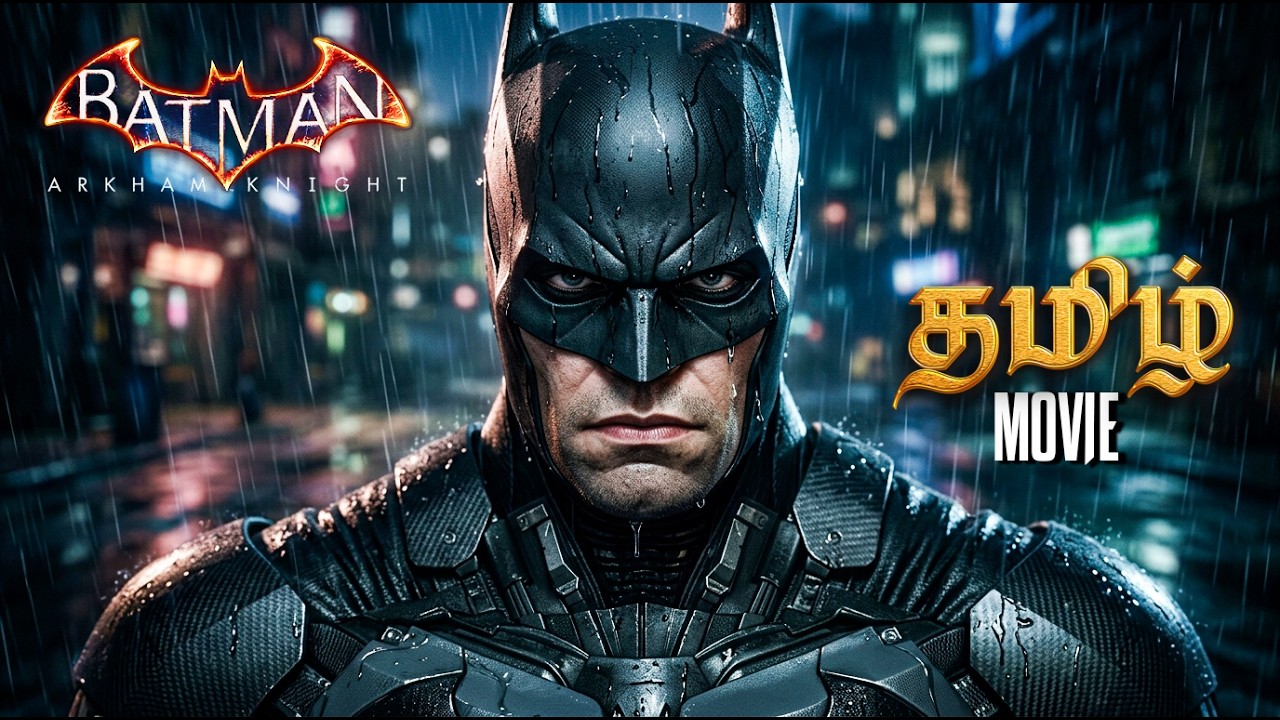 Batman Arkham Knight Tamil Dubbing | Full Story Movie | 4K 60FPS | PlayBox Tamil