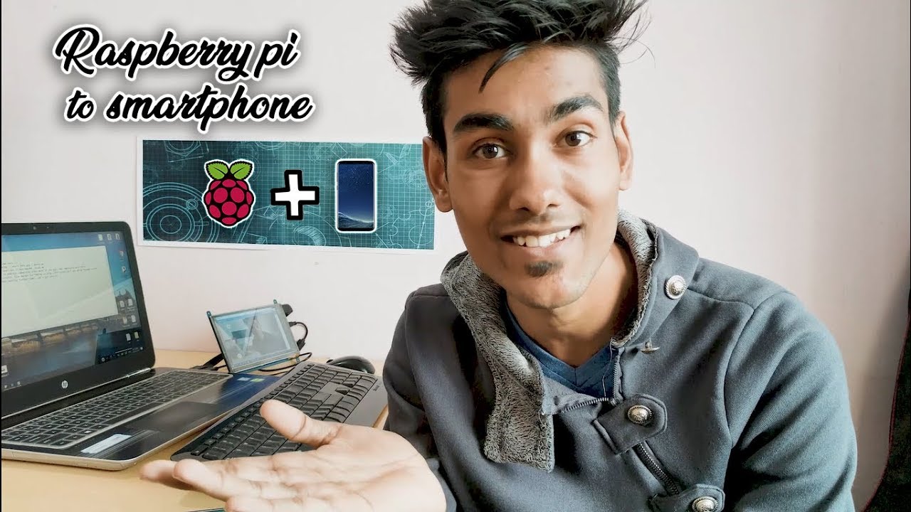 How to control Raspberry pi from smartphone | Updated