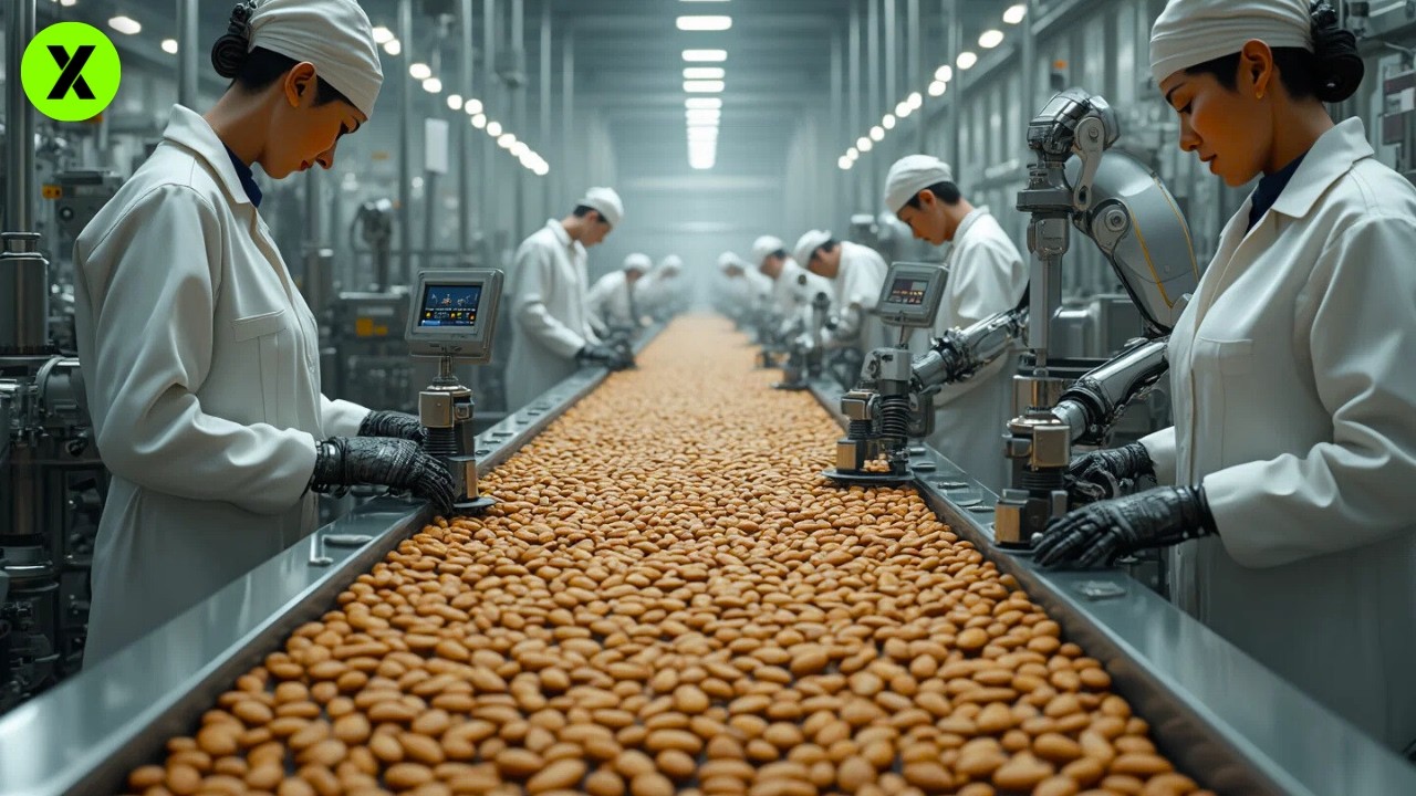 ASÍ se CREAN las ALMENDRAS 🌰 | El PROCESO Más ASOMBROSO JAMÁS CONTADO