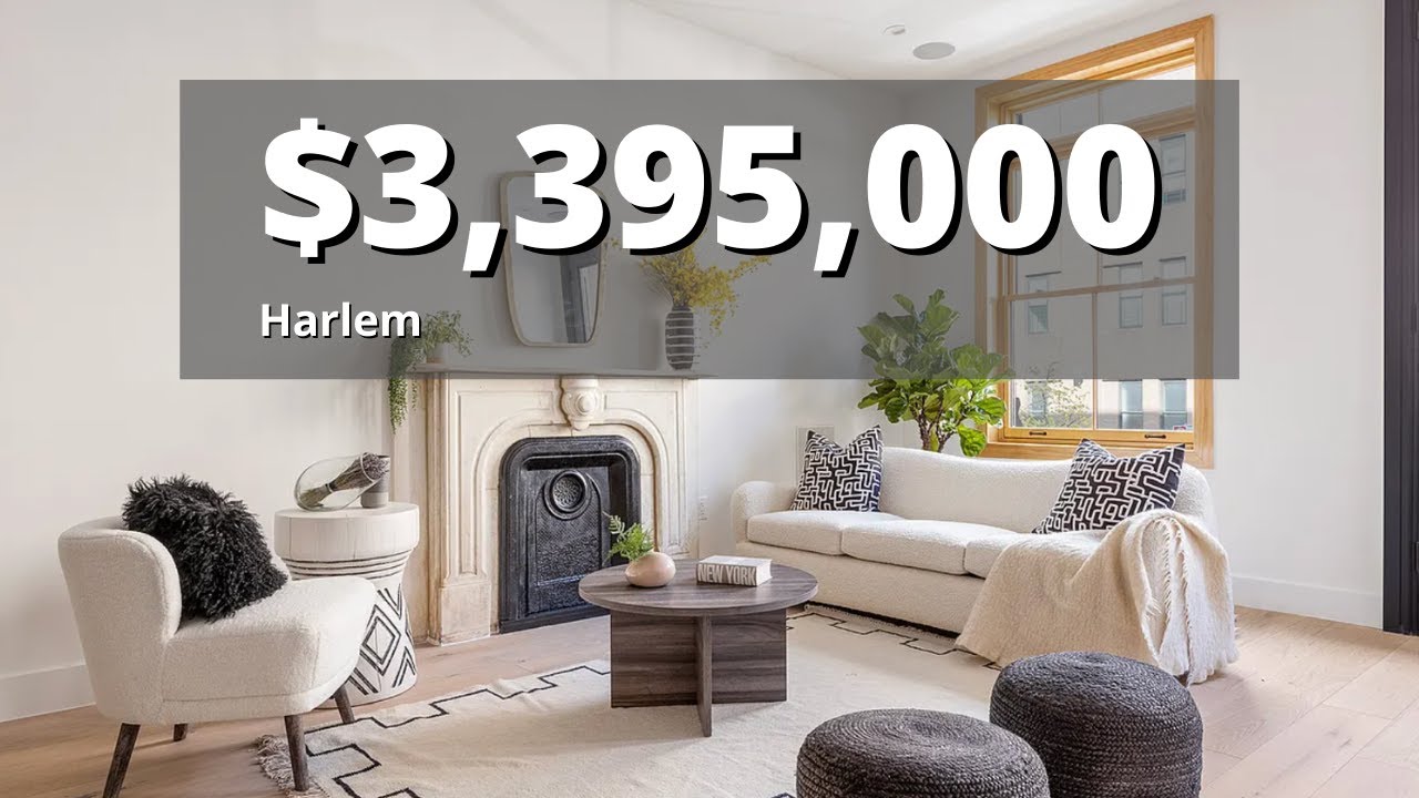 Inside a $3.4M Harlem, NYC Townhouse | Comprehensively Reimagined Two-family Townhome