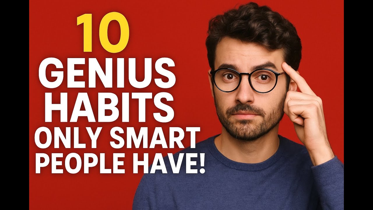 You Won't Believe These 10 Genius Habits Only Smart People Have!