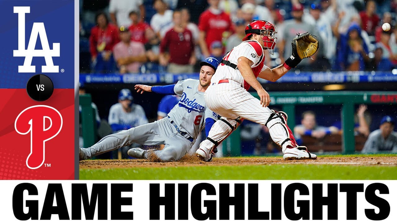 Dodgers vs. Phillies Game Highlights (8/10/21) | MLB Highlights