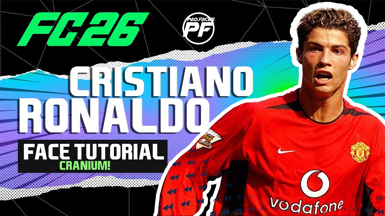 как сделать КРИШТИАНУ РОНАЛДУ ЛАДДЛ в EA FC 26 FACE Pro Clubs Face Creation CAREER MODE LOOKALIKE