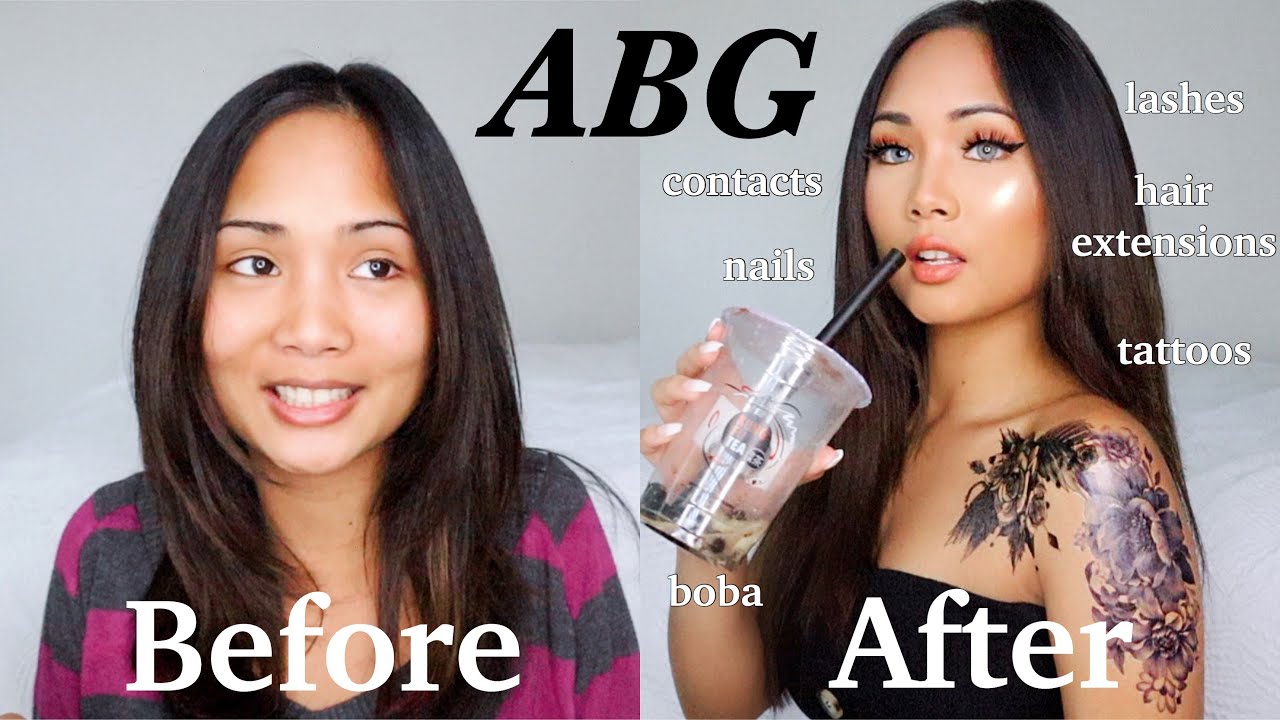 TURNING MYSELF INTO AN ABG (Asian baby girl transformation)✨ + Parents Reaction