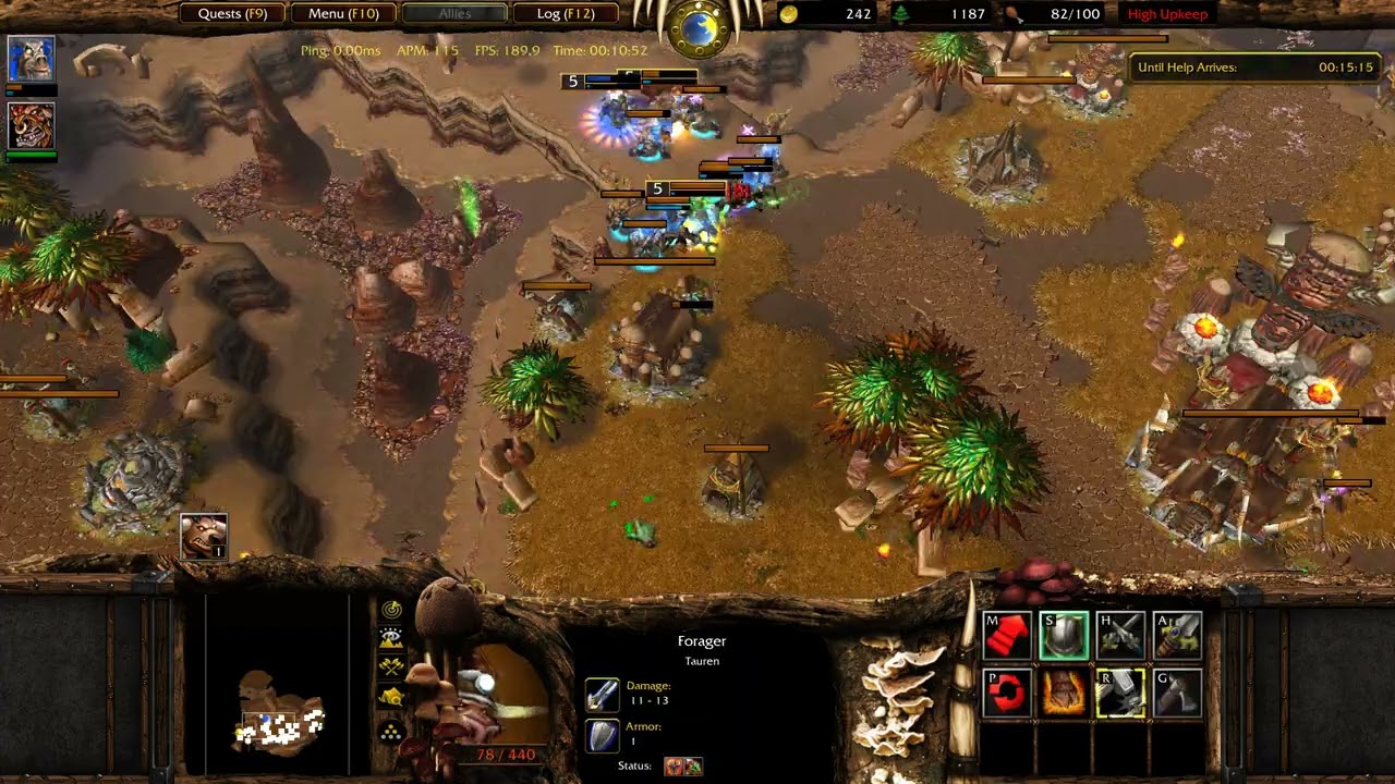 Warcraft 3 Reforged: Битва за Малгор — Первый взгляд — Где гром бьет дважды — 04