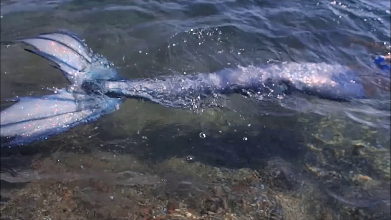 My first extended tail mermaid