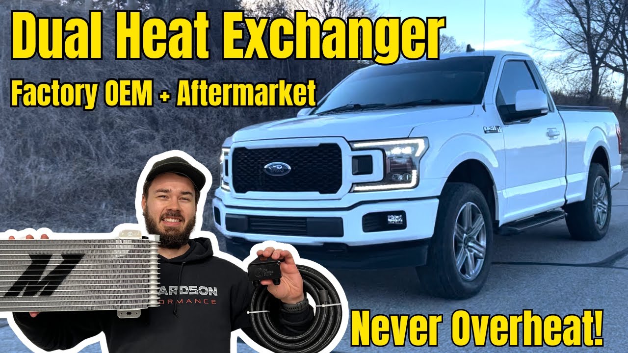 Building The BEST 10R80 Transmission Cooler Setup - Twin Turbo Coyote F150
