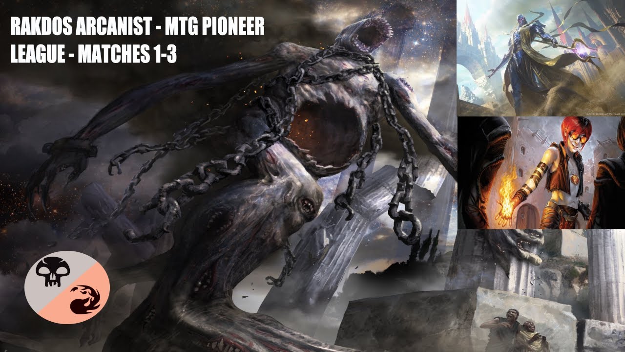 Rakdos Arcanist - MTG Pioneer League - Matches 1- 3