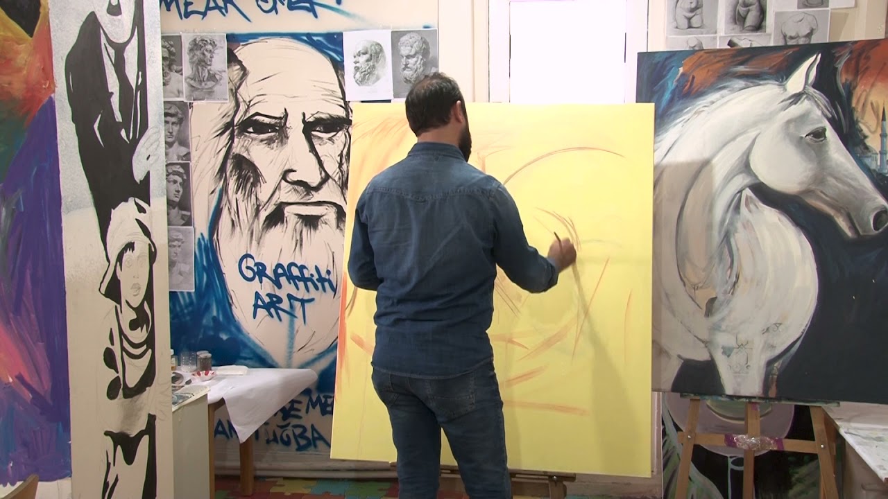 Resim  - Yağlı Boya Çalışması