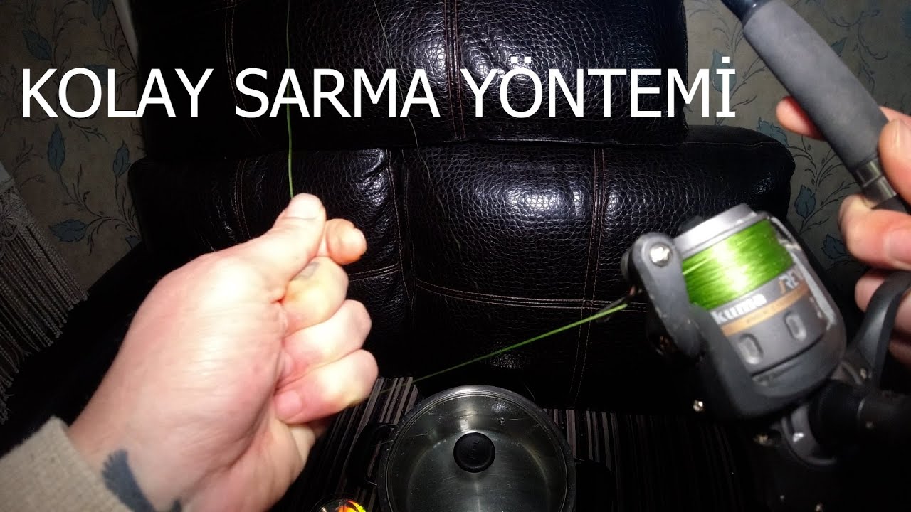 Kolay İp (misina) Sarımı Yöntemi