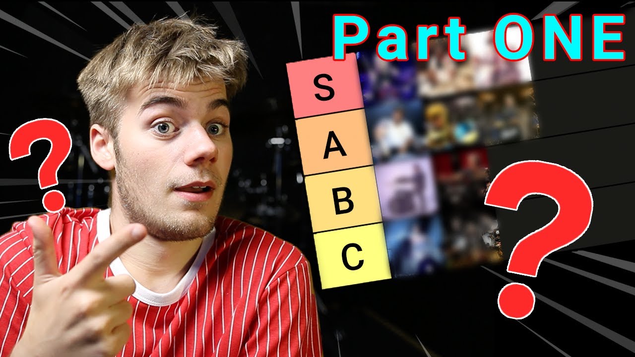 The Best Drummers ALIVE | Tier List#1 | Part 1 | TobyJonesDrums