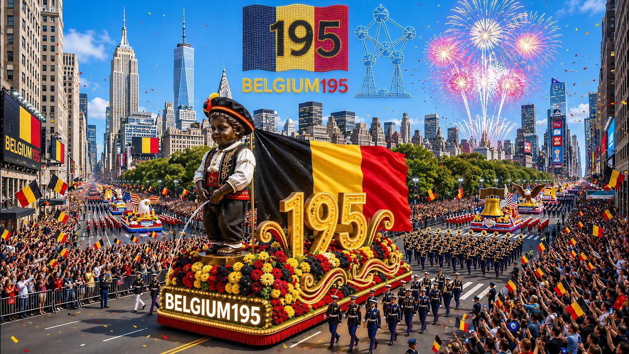 🇧🇪 Belgian National Day 2026 | 195th Anniversary Military Parade in Brussels | Full 4k