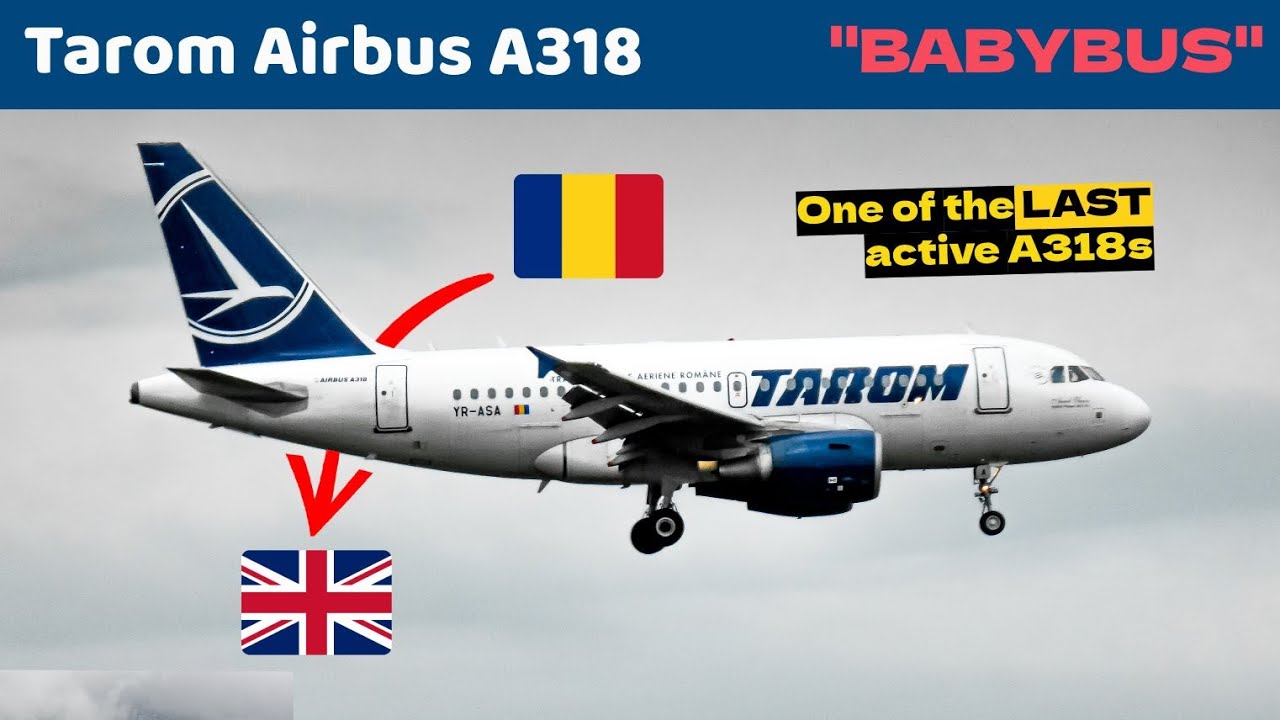 TAROM A318 Experience — самый редкий Airbus в небе! | Tripreport
