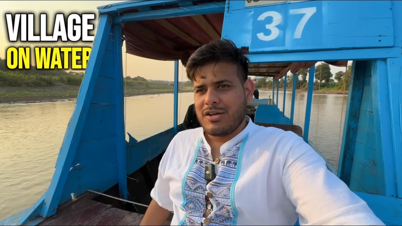 Famous village On Water In Cambodia - India To Australia By Road 🇮🇳