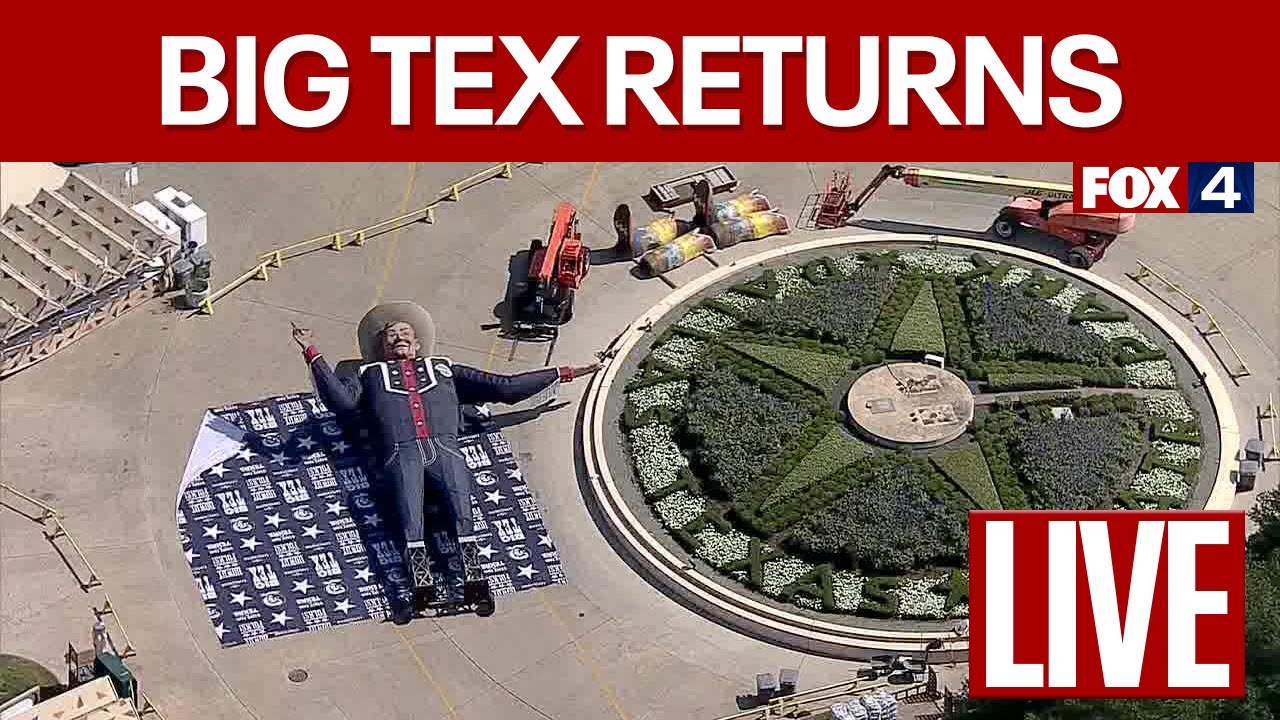 LIVE: Big Tex returns to the State Fair of Texas