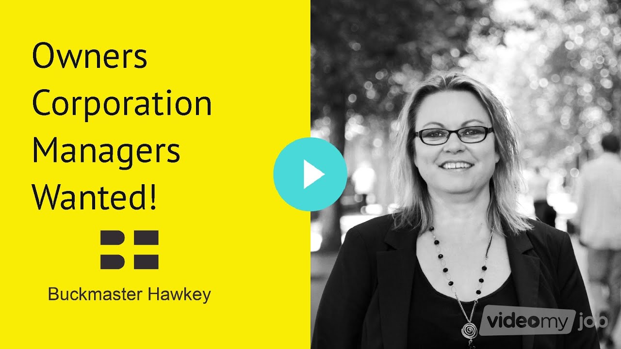 Owners Corporation Managers Wanted!