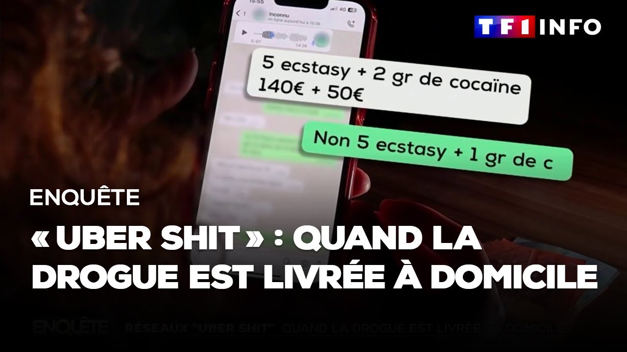 Réseaux « Uber shit » : quand la drogue est livrée à domicile