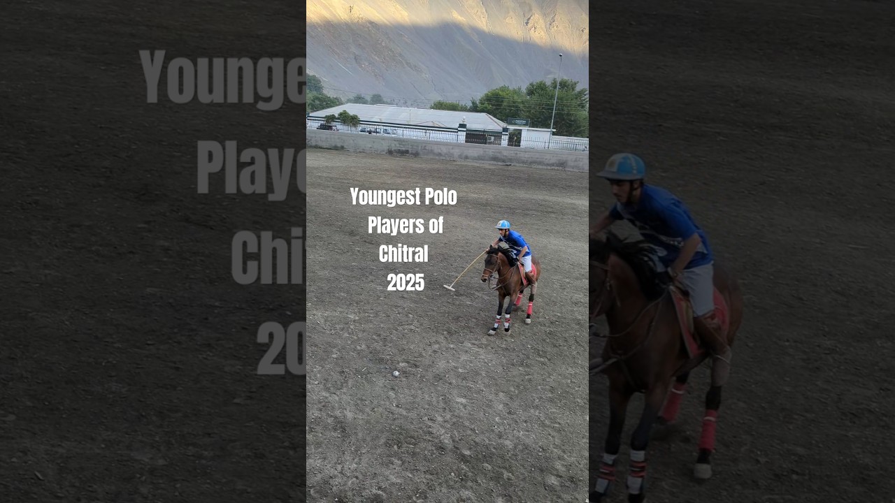 Freestyle PoloMatch Chitral Youngest Polo players of Chitral 2025 Part 2 #polo #chitral #travel