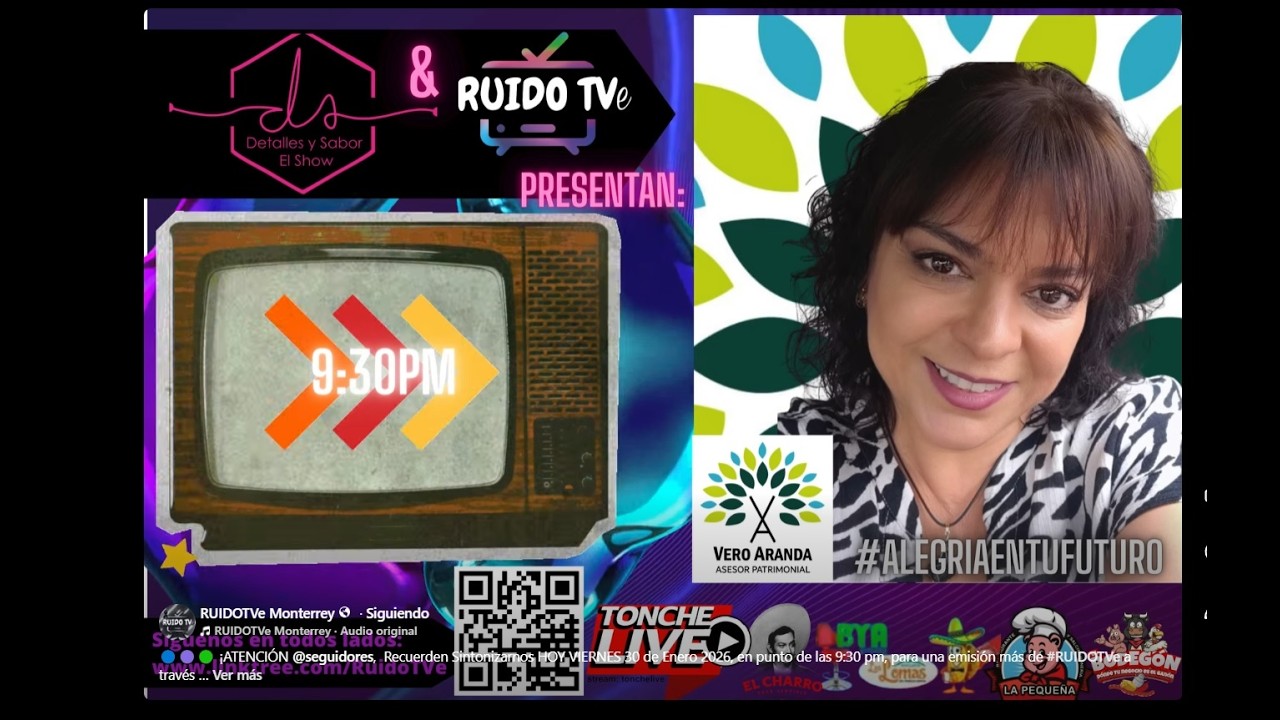 Ruido Tve📺 Con Juan Pablo Rockabilly  : Vero Aranda Asesor Patrimonial