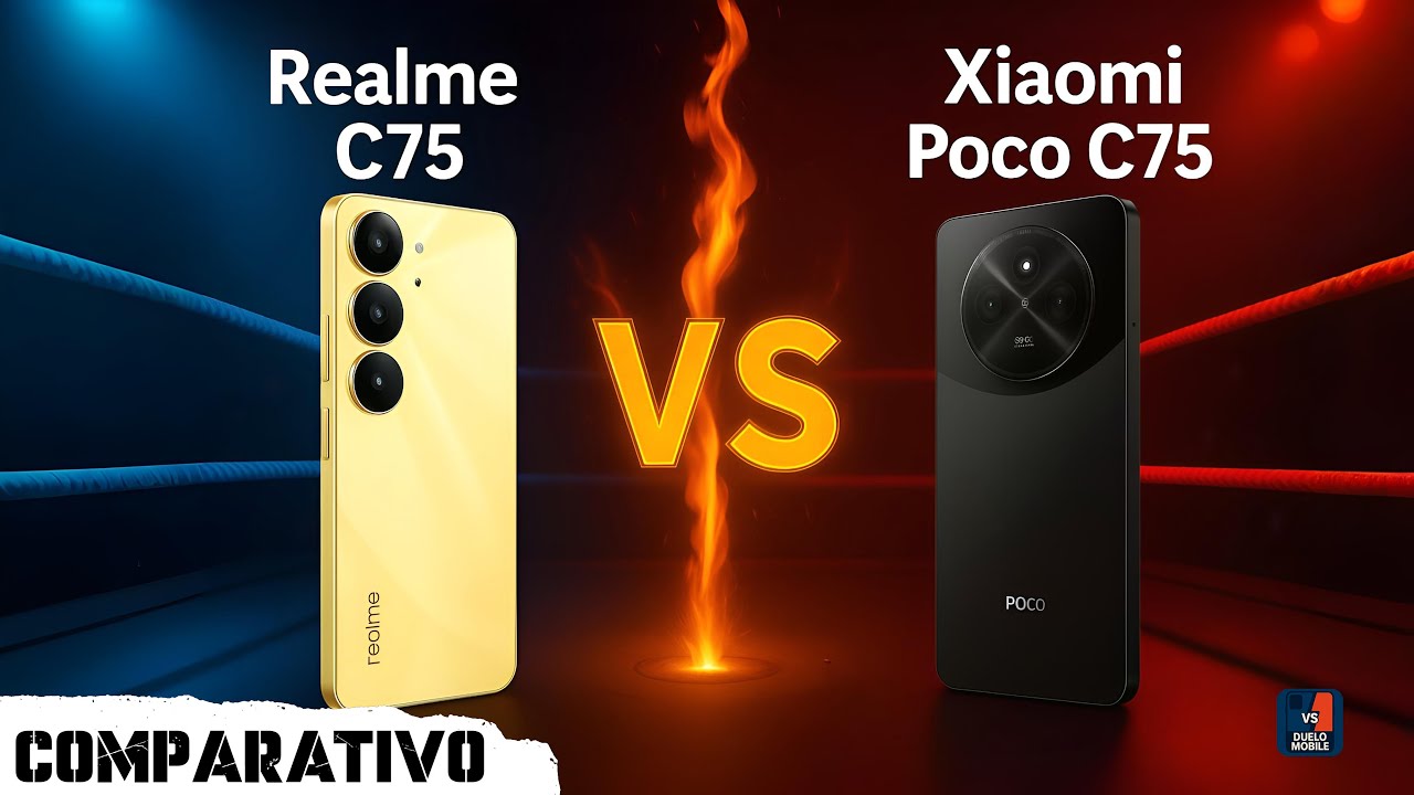 Realme C75 vs Xiaomi Poco C75: Qual a Sua Escolha?