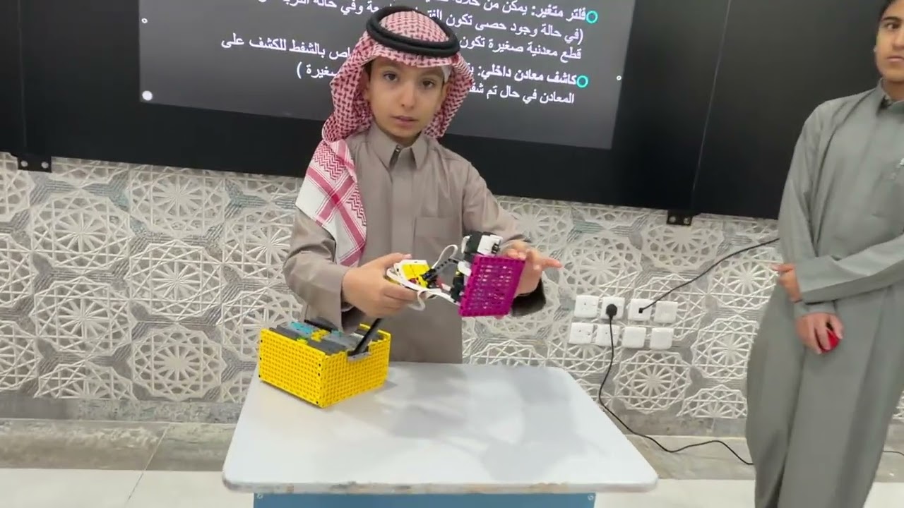 فريق الفضيلة رقم 1405   شرح مشروع الابتكار