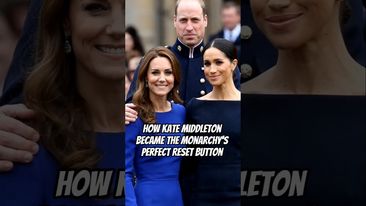 Как Кейт Миддлтон стала идеальной кнопкой перезагрузки монархии #kate #royal #princewilliam #cath...