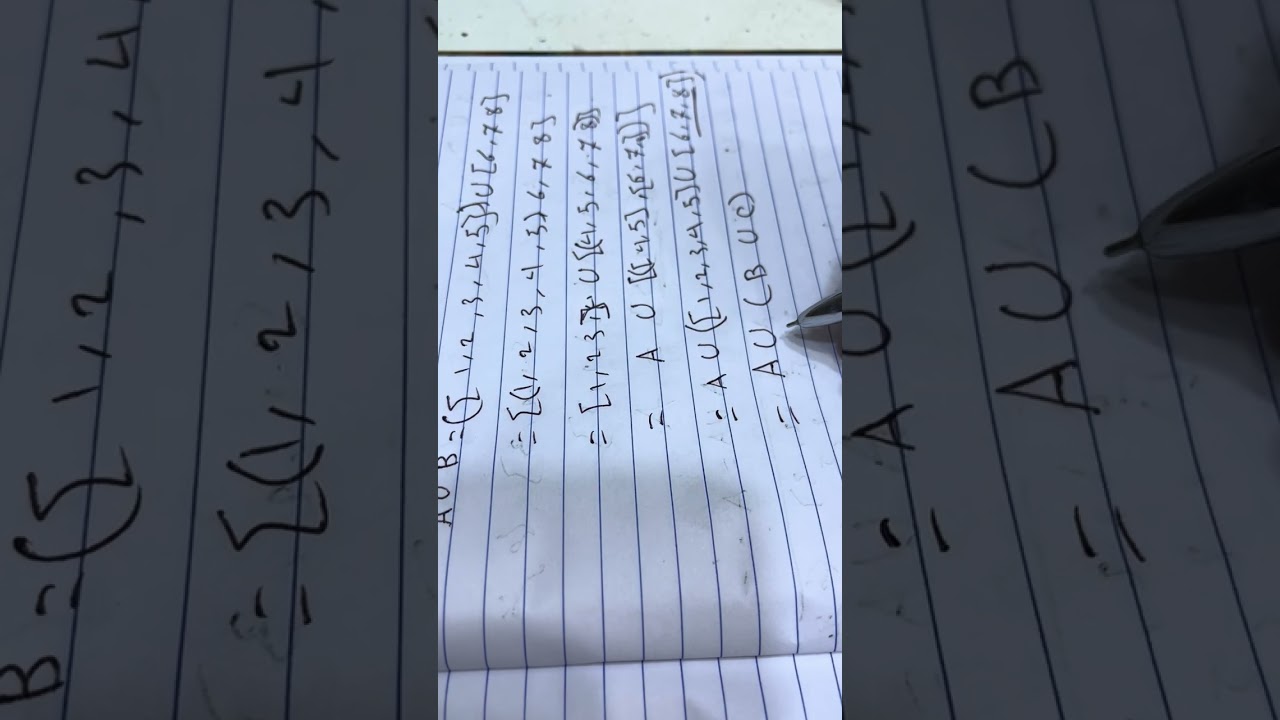 أسس رياضيات الفصل الثاني تكمله المحاضره 2