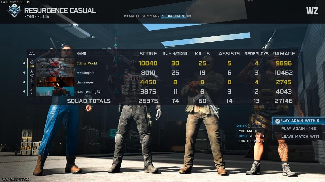 COD Warzone 3: H.H CAS Dub  1/23/26