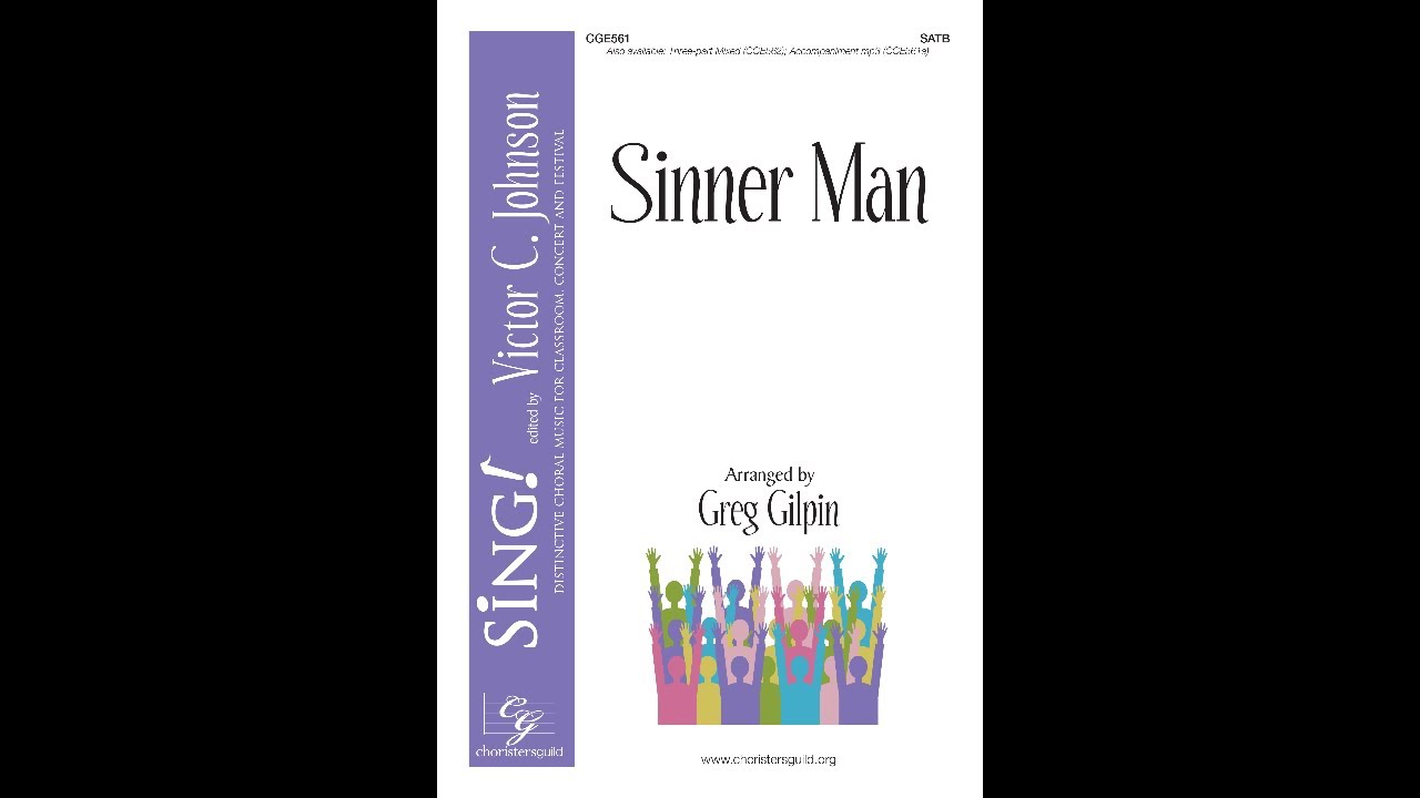 CGE561 Sinner Man - arr. Greg Gilpin