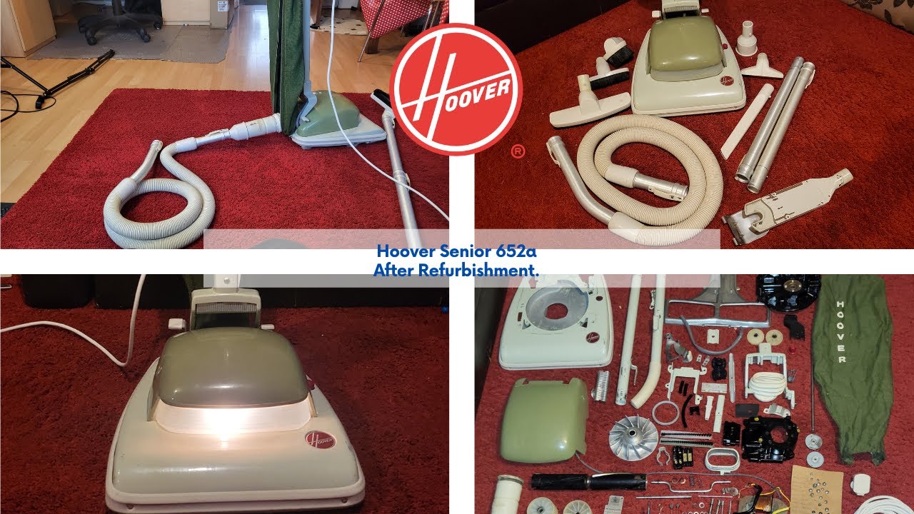 My Hoover Senior 652a with TOOLS! After Restoration!