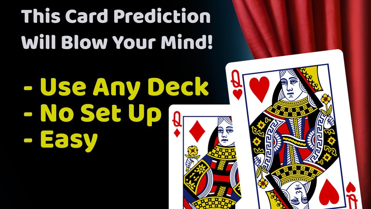 Card Prediction that Will Blow Your Mind - The Buddy System