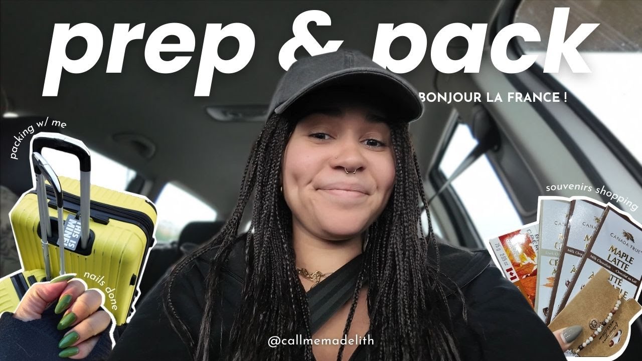 PREP & PACK W/ ME 🧳 | retour en France pour 1 mois