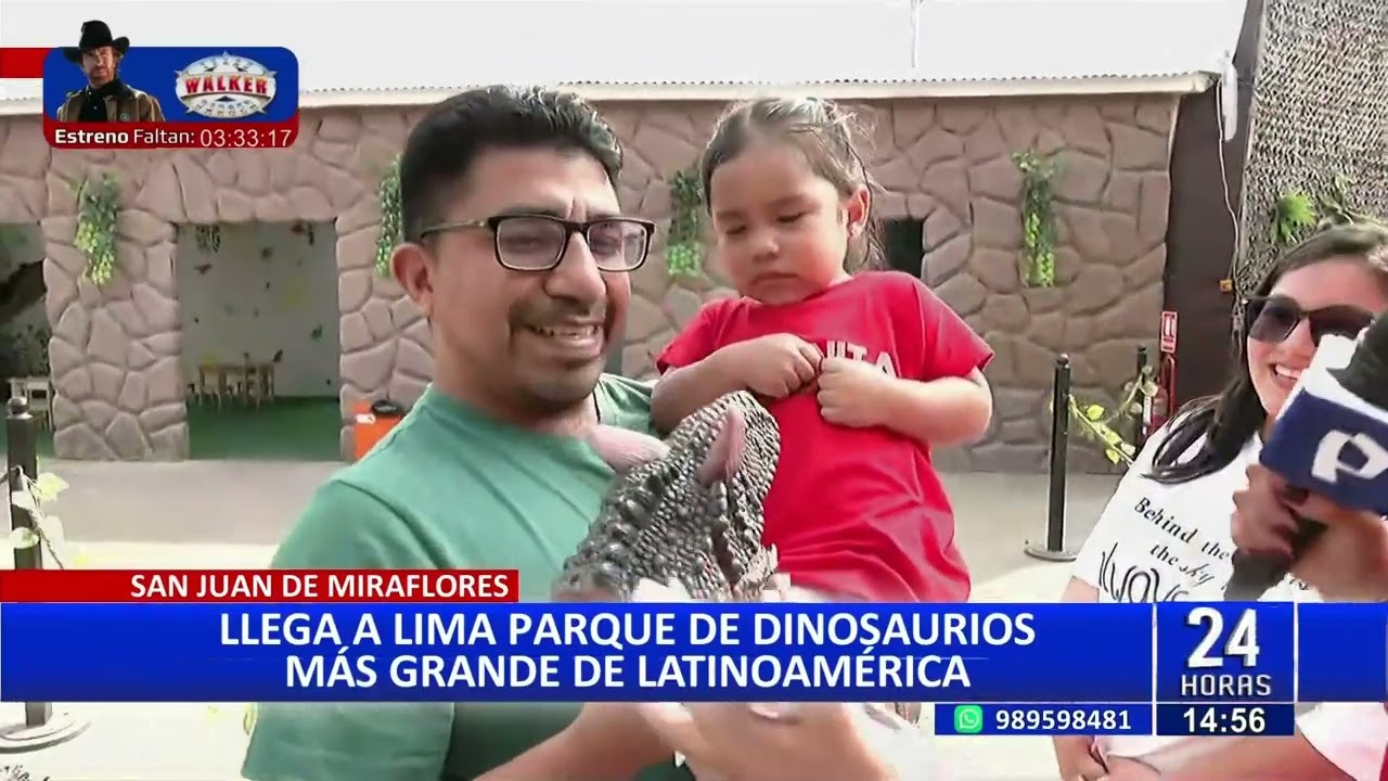 Dino Aventuras:  el parque temático de dinosaurios más grande de latinoamérica llegó a Lima
