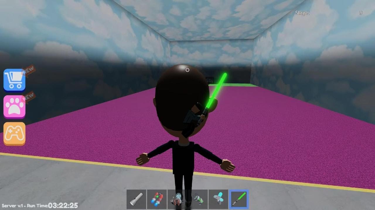 Beating mr funny dummys obby