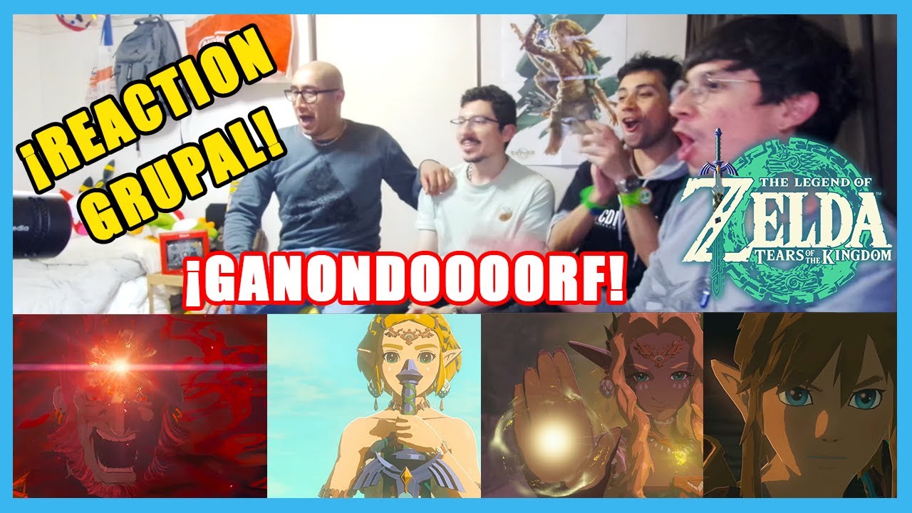REACTION Trailer Final Zelda Tears of the Kingdom - Nintendo Switch | N Deluxe